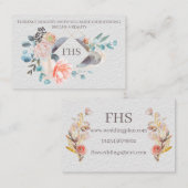 Floral - dubbelzijdig Visitekaartje (Voorkant / Achterkant)