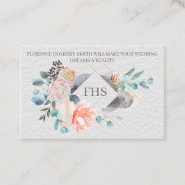 Floral - dubbelzijdig Visitekaartje
