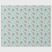 Floral Duck Cadeaupapier (Vlak)