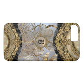 Floral Dusk Viva Monogram 6/6s Plus Case-Mate iPhone Case (Achterkant (Horizontaal))