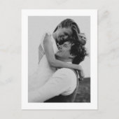 Floral Dusty Blue Hydrangea bruiloft dank u Briefkaart (Voorkant)