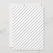 Floral dusty roos met uitzondering van de datum hu kaart (Achterkant)