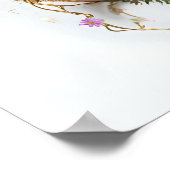 Floral Ear Wall Art Poster (Hoek)