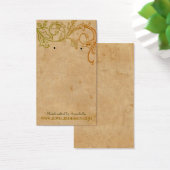  Floral Earring Holder Custom Jewels cards Visitekaartjes (Bureau)