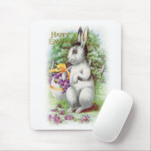 Floral Easter Bunny Muismat (Met muis)