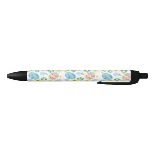 Floral Easter Egg Blauwe Inkt Pen (Bodem)