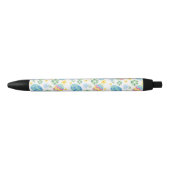 Floral Easter Egg Blauwe Inkt Pen (Voorkant)
