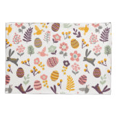 Floral Easter Spring Pattern | Proefcase Kussensloop (Achterkant-Links)
