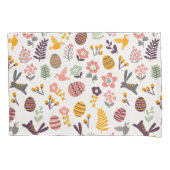 Floral Easter Spring Pattern | Proefcase Kussensloop (Voorkant-Links)