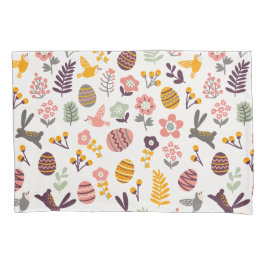 Floral Easter Spring Pattern | Proefcase Kussensloop
