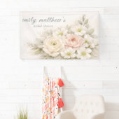 Floral Editorial Bouquet Wedding Bridal Shower Spandoek (Insitu)