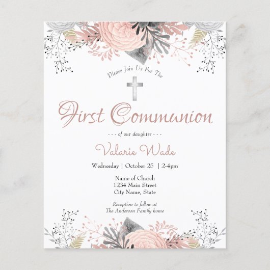 Floral eerste communautaire begrotingsuitnodiginge (Voorkant)