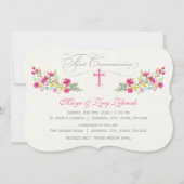 Floral  | Eerste uitnodigingen van de Gemeenschap (Voorkant)