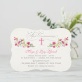 Floral  | Eerste uitnodigingen van de Gemeenschap (Staand voorkant)