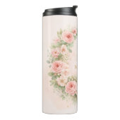 Floral Eid Mubarak – Blush Pink Islamic Gift f Thermosbeker (Gedraaid links)