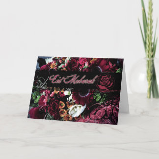 Floral Eid Mubarak Kaart