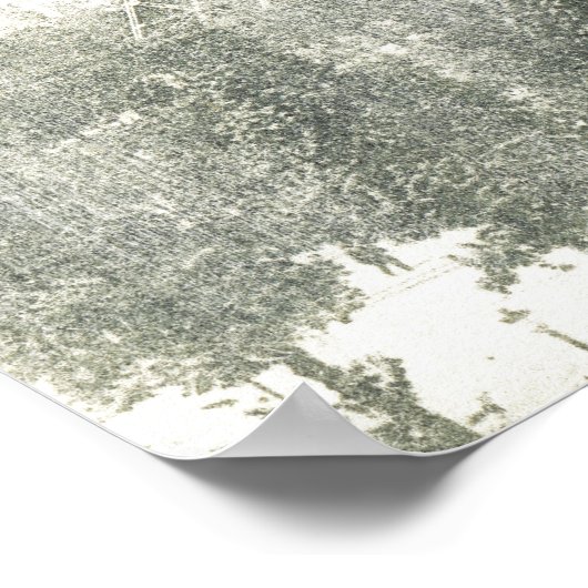 Floral Eiffel Tower | Parijs, Frankrijk Poster (Hoek)