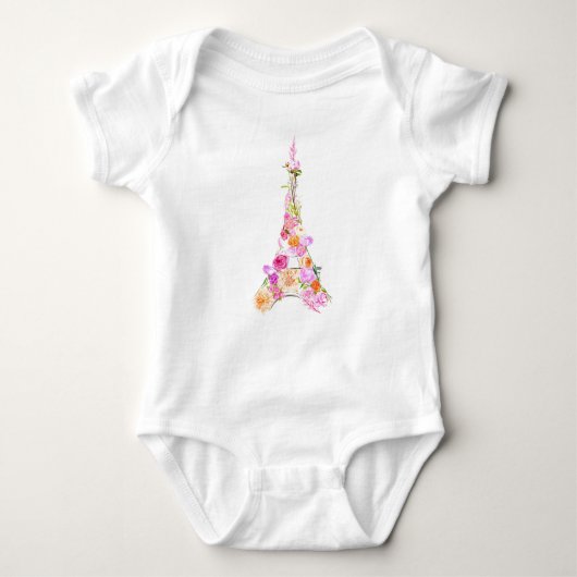 Floral eiffeltoren romper (Voorkant)