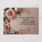 Floral Elegance Briefkaart (Voorkant)