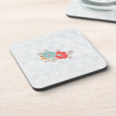 "Floral Elegance" Collection Bier Onderzetter (Linkerzijde)