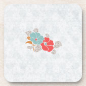 "Floral Elegance" Collection Bier Onderzetter (Voorkant)