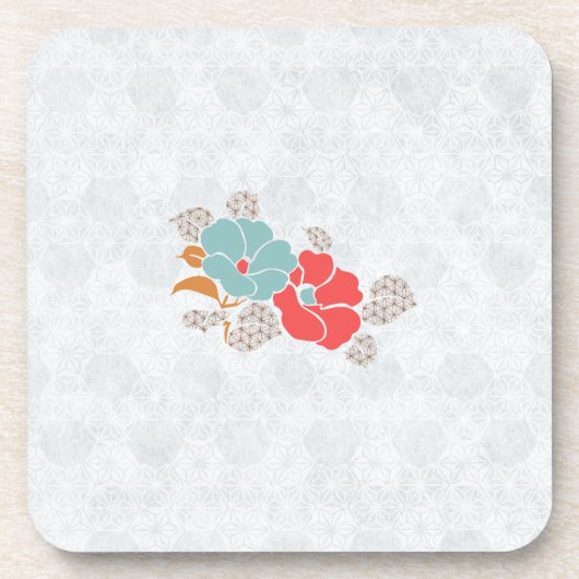 "Floral Elegance" Collection Bier Onderzetter (Voorkant)