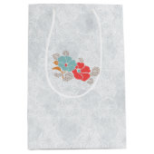 "Floral Elegance" Collection Medium Cadeauzakje (Voorkant)