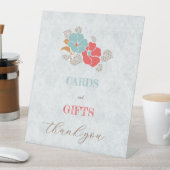 "Floral Elegance" Collection Reclamebord Met Voetstuk (Insitu)