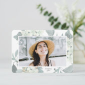 Floral Elegance College Lijst Klasse van Bedankkaart (Staand voorkant)