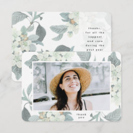 Floral Elegance College Lijst Klasse van Bedankkaart