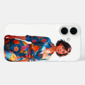 Floral Elegance iPhone 16 Hoesje (Achterkant (horizontaal))