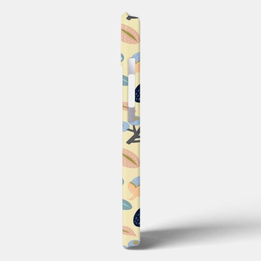 Floral Elegance iPhone Case (Achterkant / Links)