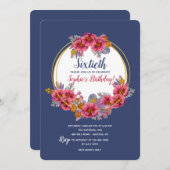 Floral Elegance Kaart (Voorkant / Achterkant)