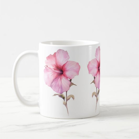 Floral Elegance Keramische Mok (Links)