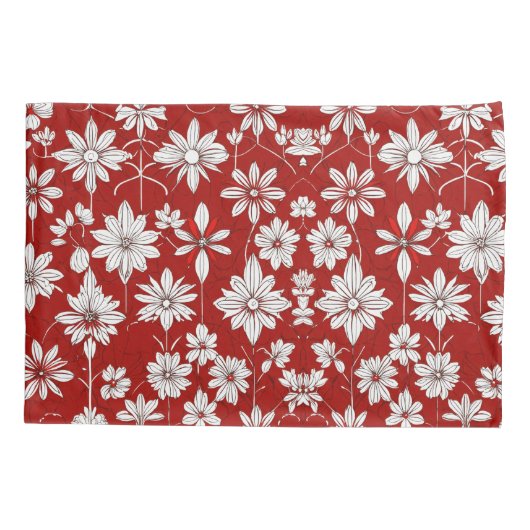 Floral Elegance Kussensloop (Achterkant-Links)