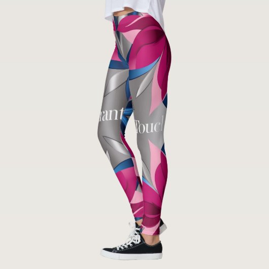 "Floral Elegance" Leggings (Links)