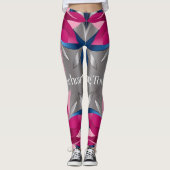 "Floral Elegance" Leggings (Voorkant)