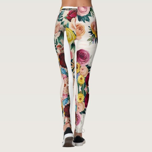 Floral Elegance Leggings 11 (Achterkant)