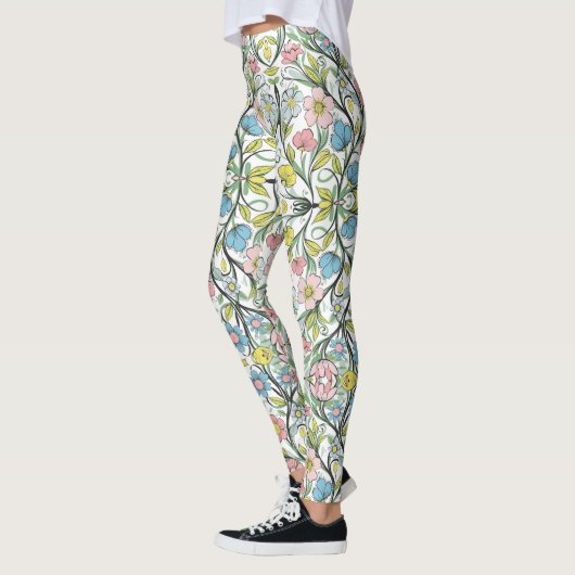 Floral Elegance Leggings 2 (Links)
