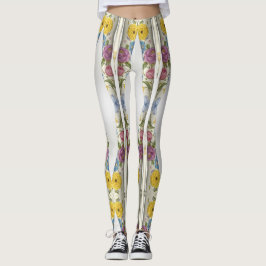 Floral Elegance Leggings 5