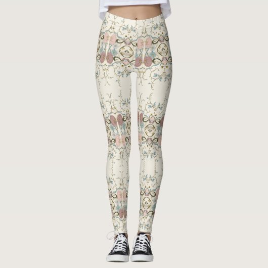 Floral Elegance Leggings 7 (Voorkant)