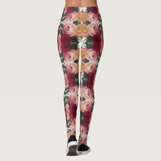 Floral Elegance Leggings 9 (Achterkant)