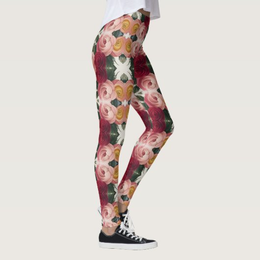 Floral Elegance Leggings 9 (Rechts)