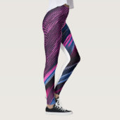 "Floral Elegance: Leggings van dames met Blooming  (Rechts)