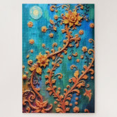 Floral Elegance Legpuzzel (Verticaal)