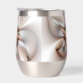 Floral Elegance Modern Abstract Fractal Art (Rechts)