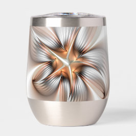 Floral Elegance Modern Abstract Fractal Art