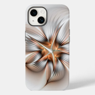 Floral Elegance Modern Abstract Fractal Art Case-Mate iPhone 14 Hoesje