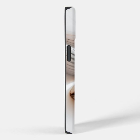 Floral Elegance Modern Abstract Fractal Art Case-Mate iPhone Case (Achterkant / Rechts)