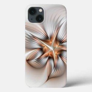 Floral Elegance Modern Abstract Fractal Art Case-Mate iPhone Case